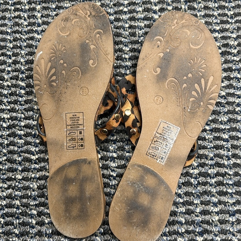 Comfy Sandals Pierre Dumas Sandals EUC Size 8.5 - Picture 6 of 7